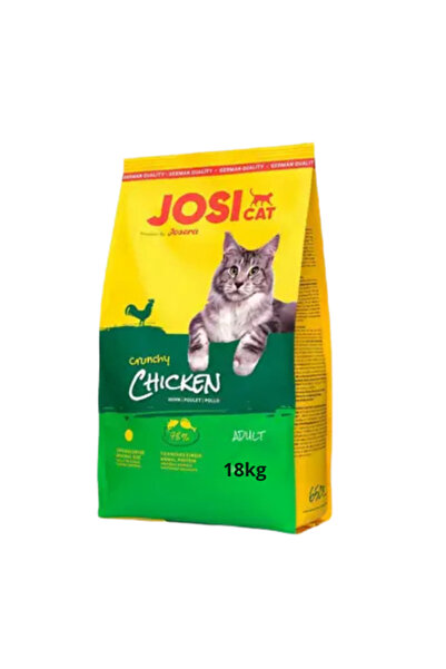 Josie طعام جاف للقطط البالغة بنكهة الدجاج المقرمش 18 كجم