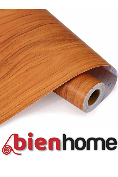 Bien Home 50 سم × 2 متر 1 متر مربع من الفينيل ذاتي اللصق بنمط خشبي للأثاث الج...