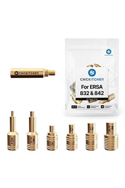 CNC Kitchen Soldering tips ERSA 832-842