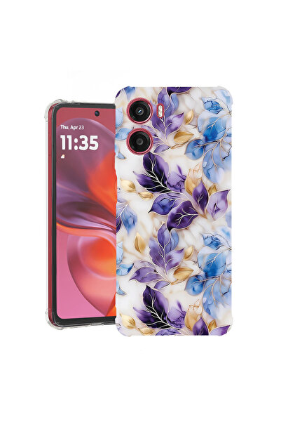 bestcase Husă Antișoc pentru Motorola Moto G05 / E15, Florală - Lalea Estetic...