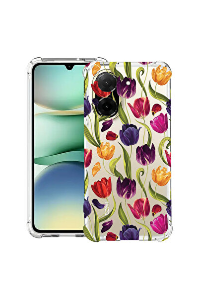 bestcase Αντικραδασμική Θήκη για Xiaomi Redmi A5 (173mm), Φλοράλ - Σχέδιο Του...