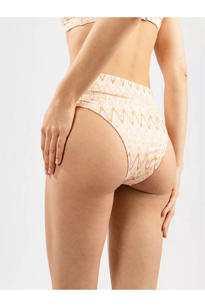 Quicksilver Slip de bikini Quiksilver Clasic cu talie înaltă și șnur S
