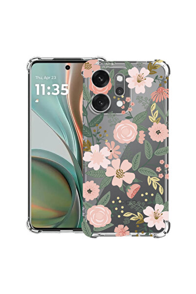 bestcase Husă Antișoc pentru OPPO Reno14 F / FS, Model Floral - Lotus, 205205...