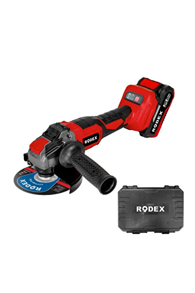 Rodex A.K.Avuç Taşlama 100/115/125 MM 0-8500 RPM 2 x LI-ION 20V/4.0Ah BMC RDX1022