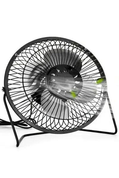 qosrix Usb'li Sessiz Mini Masaüstü Vantilatör Fan Ultra Güçlü Esinti Soğutucu...