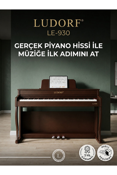 Ludorf Le930 Piyano Gülağacı Rengi Premium Segment