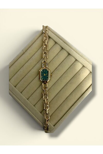 Laquila Jewellery Gold Kadın Saat Zincir Kordon