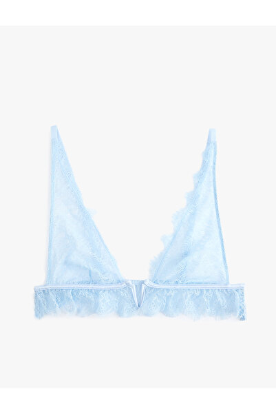 Koton Comfortable Fit Wireless Non-Padded Lace Bra