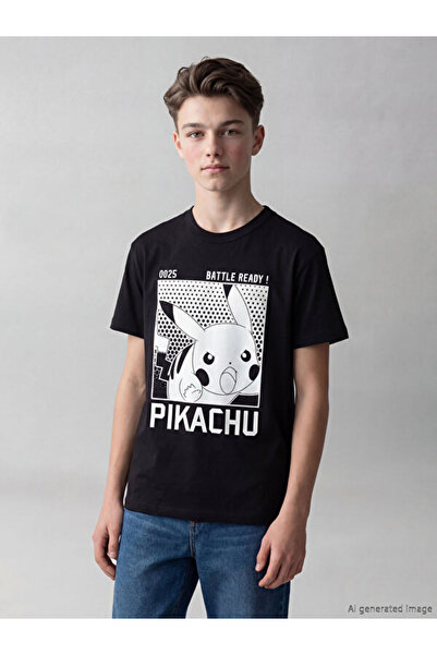 LC Waikiki Esvab • Modern & Distinctive Zero Roba Collar Pikachu Printed Boys...