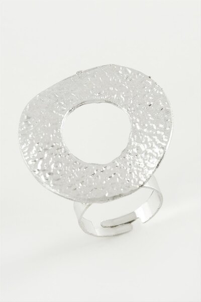 ZERO LAND Ilkeshop Ring Metal (05126) Ring-Silver Color