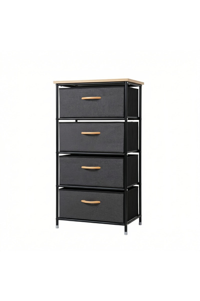 sharpdo 6 Drawer Storage Dresser, Fabric Storage Tower with Sturdy Steel Fram...