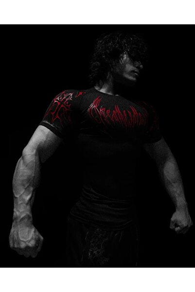Sthxyfaith Compression Shirt for Men Breathedivinity Design Gym Fitness Top M...
