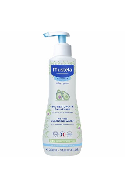 Mustela , No Rinse, Avocado, Soften, Cleansing Water, For Face, Body & Diaper...
