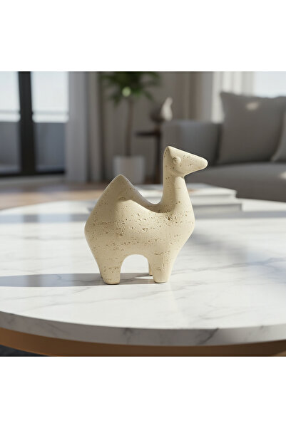 Home Box Umber Whyton Anelli Decorative Camel Accent - 18.5x8x19.5 cm