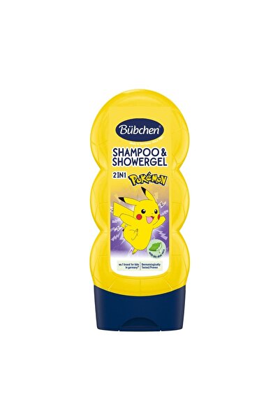 Bübchen Pikachu 2’si 1 Arada Çocuk Şampuanı ve Duş Jeli 230 ML