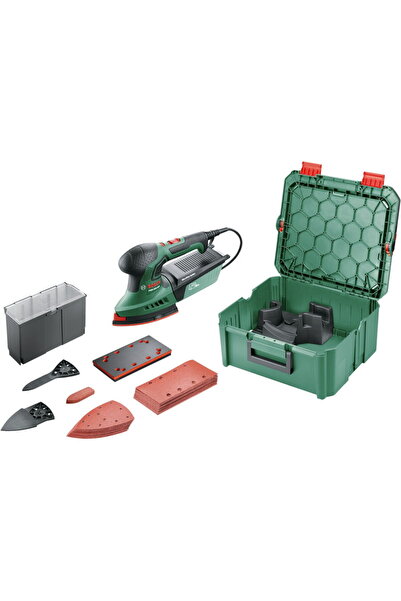 Bosch Slefuitor multiplu PSM 200 AES, 200W, 94dB(A), 26000rpm, SystemBox