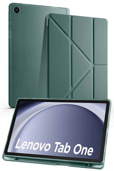 Nezih Case Lenova Tab One 8.7 İnç TB-305FU Uyumlu Tri-Folding Kalem Bölmeli U...