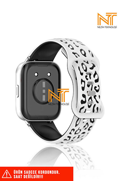 Nezih Case Huawei Band 11 / 11 Pro Uyumlu A+ Kalite Leopar Desenli Silikon Ko...