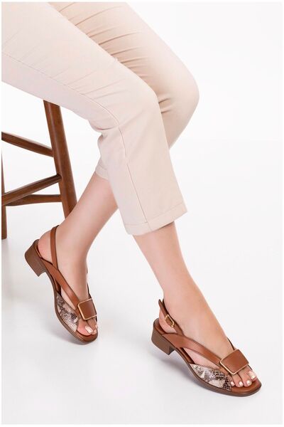 Genuine Leather Women's Leather SandalsDP06-6001