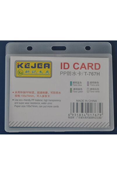 Kejea Suport PP impermeabil, pentru carduri, 105 x 74mm, orizontal, 5 buc/set...