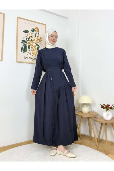 ARZU SEMA Masts Belt Detail Dress