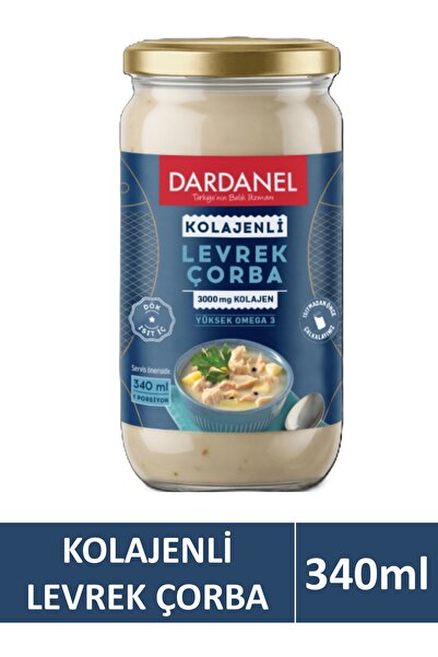 Dardanel Hazır Yemek Levrek Çorba Cam Kavanoz 340 gr