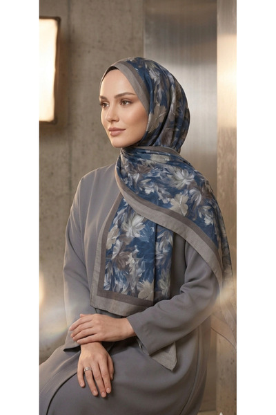 SNY Butik BAMBU KRAŞ TOKYO DESEN ŞAL/Grı