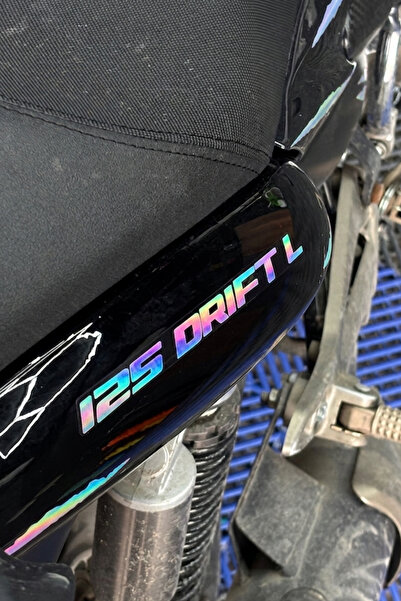 Banxtre Mondial Drift-L için Orijinal 125 Drift-L Yazı Stıcker Etiket (Sağ ve...