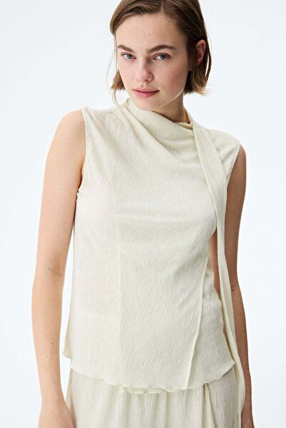 H&M Scarf-detail top