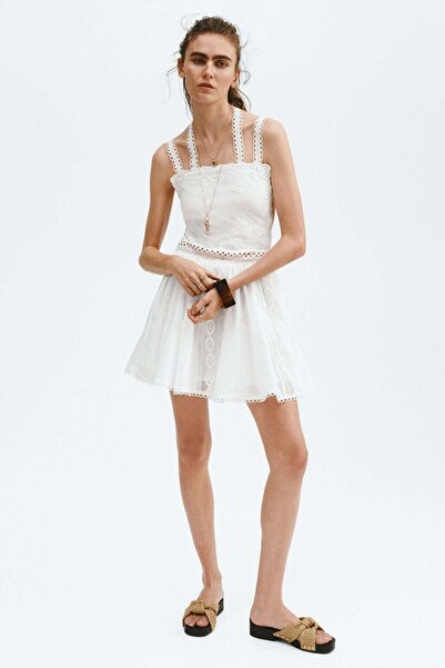 H&M Lace-detail strappy dress