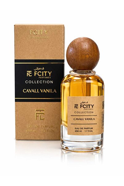 FCITY PERFUME عطر فانيلا كافالي من إف سي تي آي 50 مل - عطر فانيلا دافئ وحلو ط...
