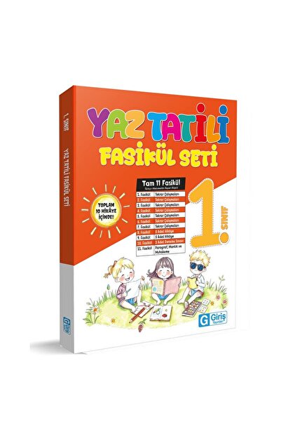 Giriş Yayınları GİRİŞ 1.Sınıf Yaz Tatil Seti Fasikül - 2026