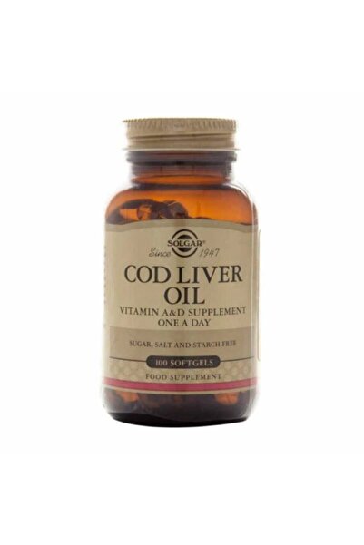 Solgar Cod Liver Oil 100 Capsule