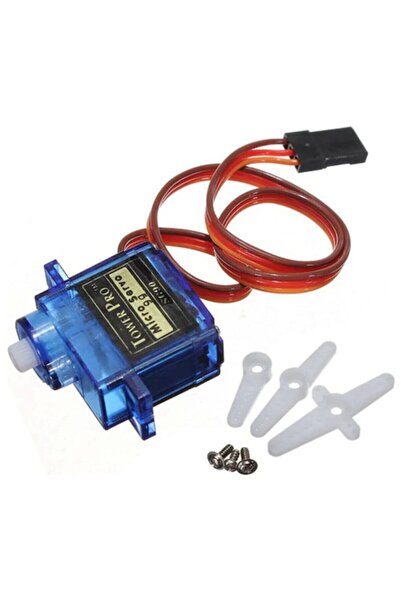 ELECTRODC SG90 9G Mikro Servo Motor (180 Derece) - Arduino, Robotik ve RC Uça...