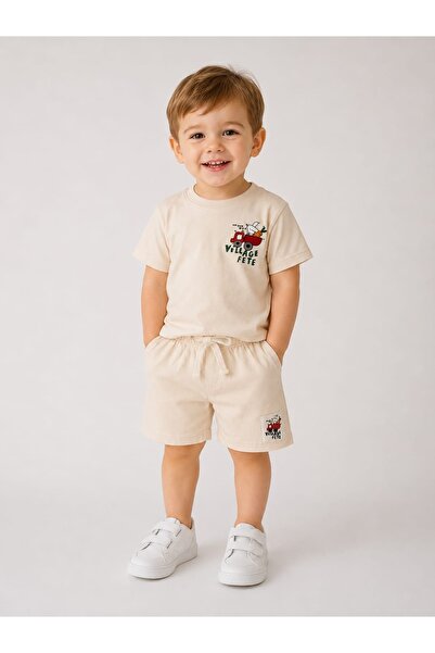 Honey Kids Erkek çocuk yazlık alt üst takım