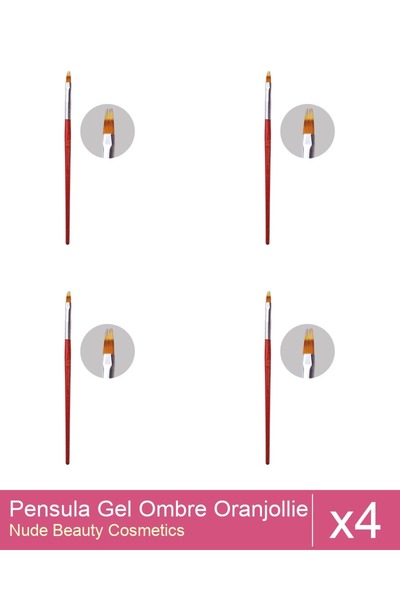 Makeup Set of 4x Oranjollie Ombre Gel Brush