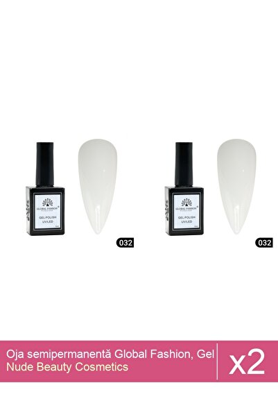 Makeup Set of 2x Global Fashion semi-permanent nail polish, Gel polish Elite ...