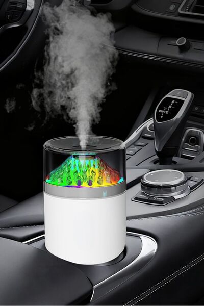 Jopus Hava Nemlendirici ve Aroma Difüzör Sessiz Çalışma Kristal LED Işıklı Bu...