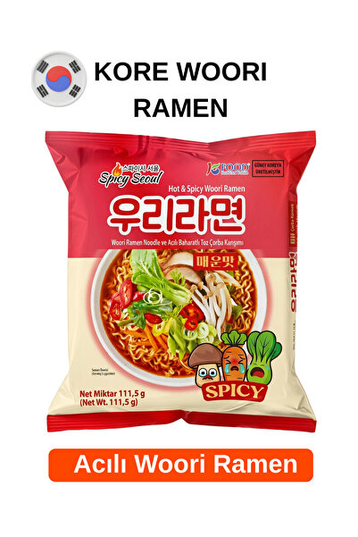 SPİCY SEOUL - Woori Ramen Acılı Kore Ramen