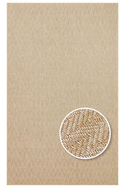 halinet Halı.Net Beige Modern Washable Non-Slip Living Room Carpet Eco-Ventur...