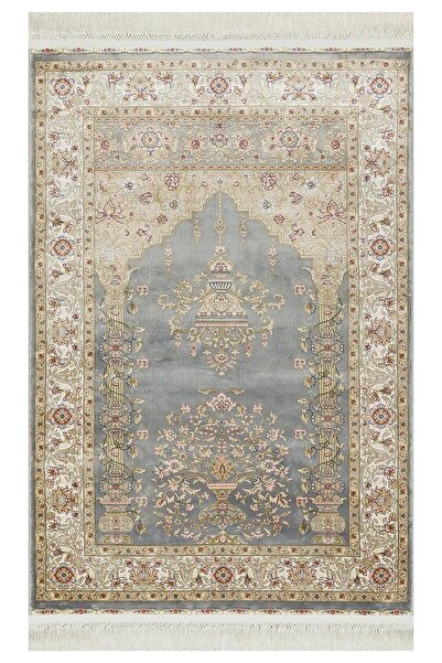 halinet Halı.Net Cream Classic Washable Non-Slip Living Room Carpet Eco-Isfah...