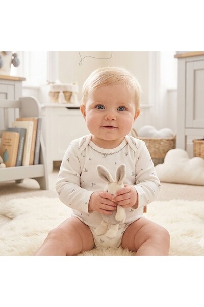 Tiffany Baby Kıds Olive Branch Theme Long Sleeve Body 46011