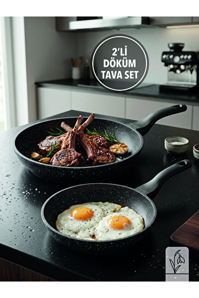 FMS Cast Iron Pan X 2-Piece Set