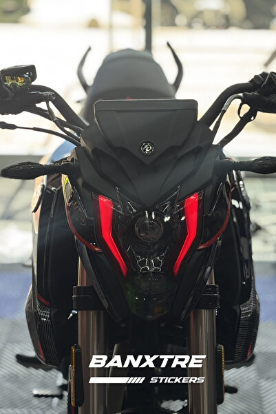Banxtre Falcon S188 Motosiklet için Far Filmi Far Tasarım Sticker Etiket (Sağ...