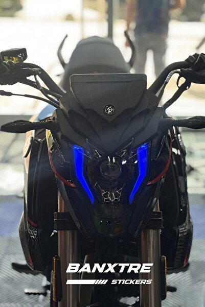 Banxtre Falcon S188 Motosiklet için Far Filmi Far Tasarım Sticker Etiket (Sağ...