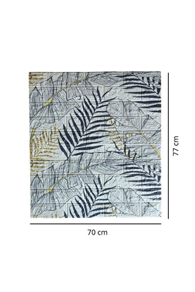 HORECA MARKET 3D Kendinden Yapışkanlı Duvar Paneli - 70x77cm - Ses ve Isı Yal...