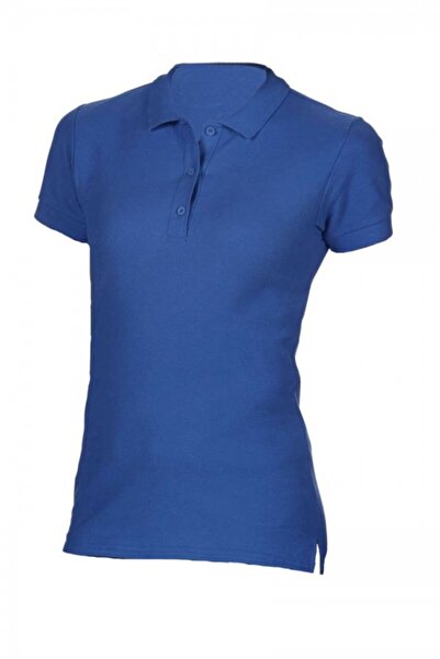 GILDAN Tricou polo de damă, 100% bumbac, GIL 85800 Premium, albastru regal