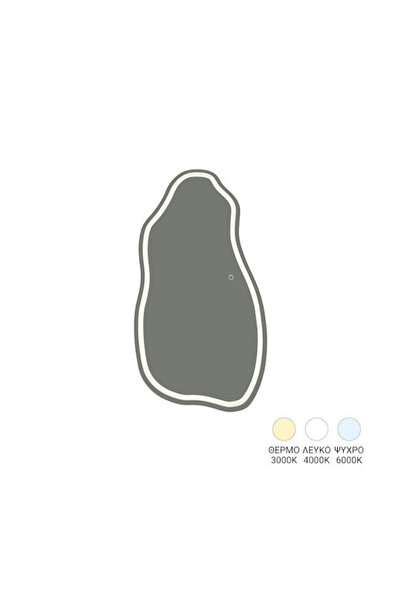 Other Καθρέπτης Wervia pakoworld LED 60x2.5x120εκ
