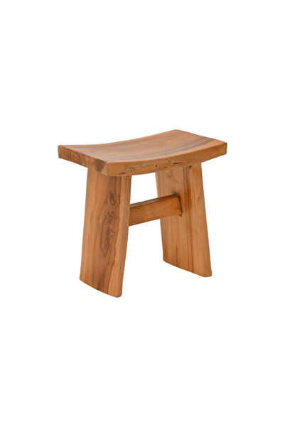 Other Σκαμπό Borbe pakoworld teak ξύλο σε φυσική απόχρωση 45x28x45εκ