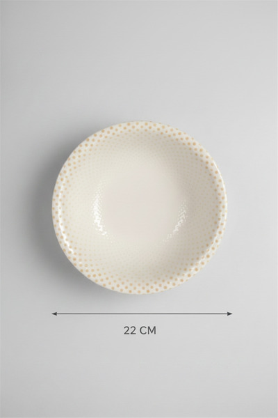 rinart 6-Piece Valencia Salad Bowl Set 22cm Dijital Punto